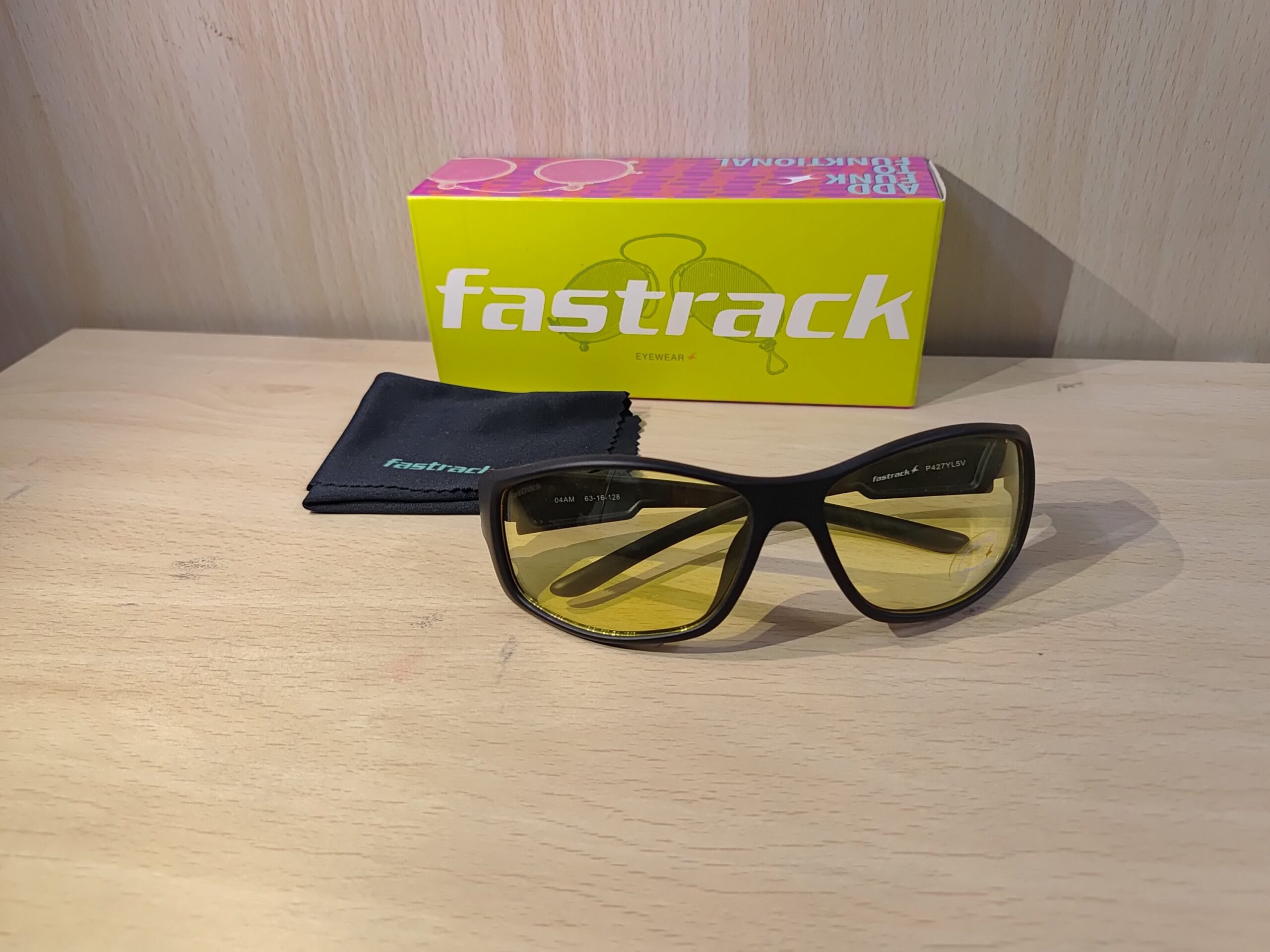 Fastrack Day and Night Driving vision glass