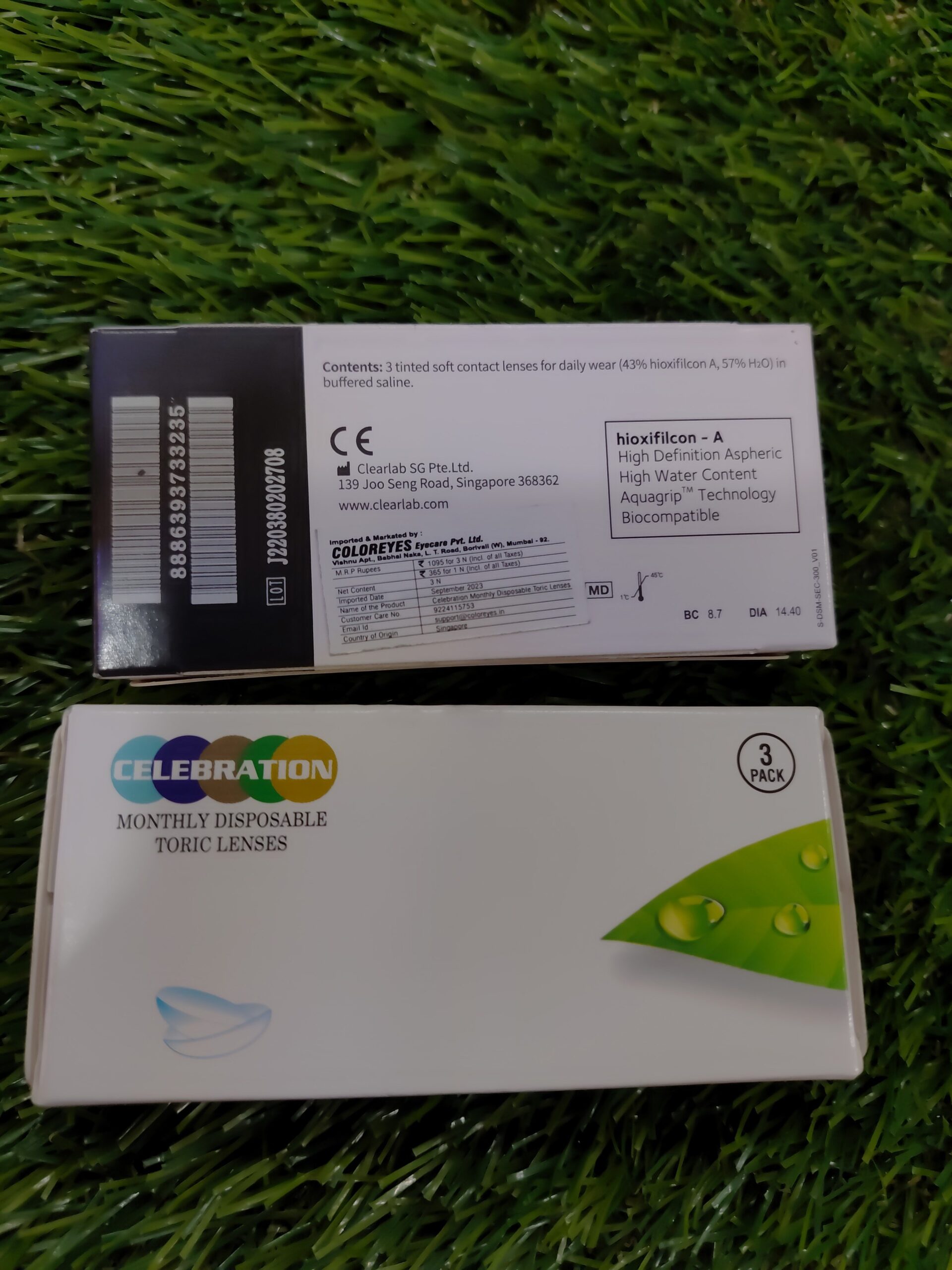 Celebration Clear Toric – Monthly - Image 2